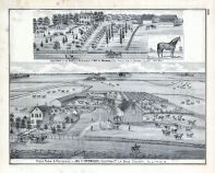 Wm. A. Moore, Jas. C. Reynolds, Stock Farm, Residence, Deer Park, Ottawa, la Salle County, La Salle County 1876